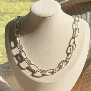 Beautiful Silver Chain Necklace